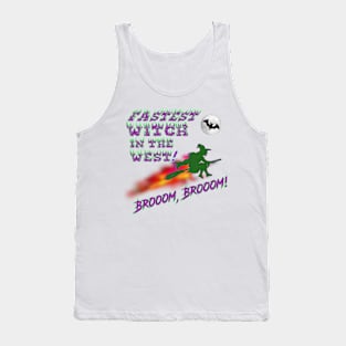 Wicked Mystical Witch for Halloween Tank Top